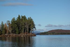 View of campsite #11 from the water