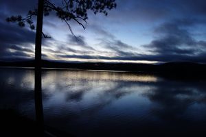 Early morning from campsite #11