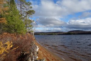 Beach near campsite #11
