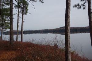 Morning view of Little Tupper Lake
