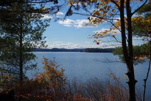 View of the lake from site #2