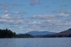 Looking back on the lake
