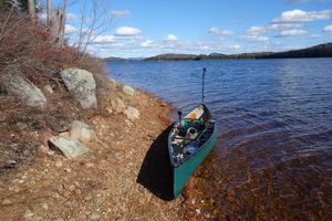 Landing for campsite #11