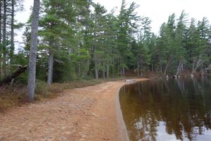 Beach near campsite #11
