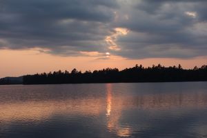 Sunset from site #18