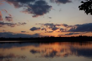 Sunset from site #19