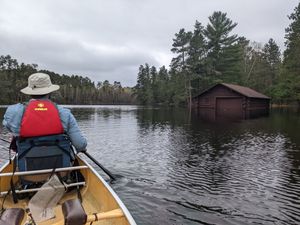 Flooded Boathouse