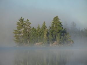 Island in Sea of Fog