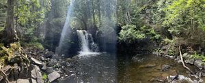 Pano of Johnson Falls