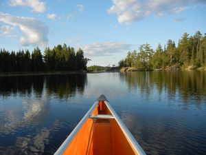 Heading to Narrow Channel