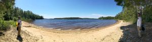 Pano Beach on Loon