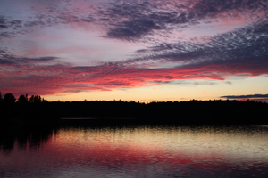 Campsite #1110 sunset