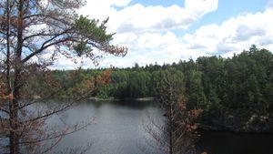 Basswood river overlook