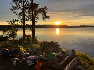 Gun Lake Campsite pre-Sunset