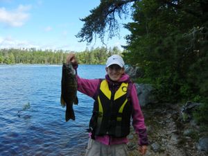 Smallmouth at Rapids