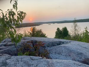 Sunset at Campsite