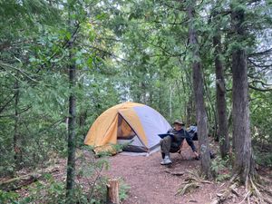Campsite Tent Area
