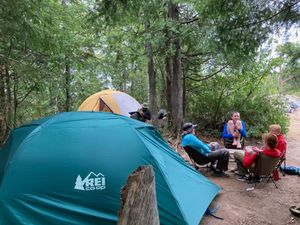 Tents on Campsite