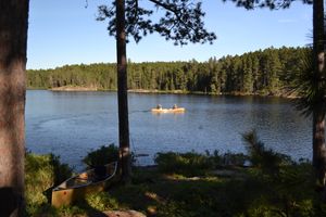 canoe on Little Gratton