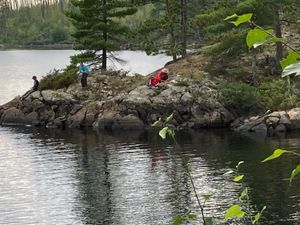 Campsite on Connor Island