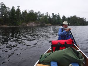 Starting_the_day_paddling_on_Saganaga_Lake.JPG