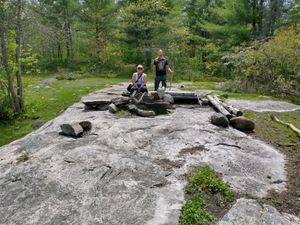 Campesite at Upper Basswood Falls