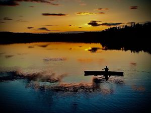 Quetico sunset