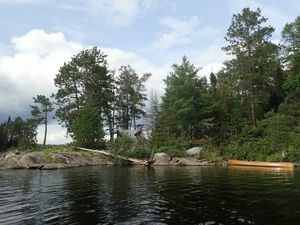 Rocky landing
