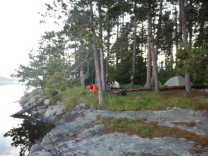 Campsite CM looking west