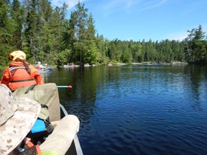 Approaching Portage from the East