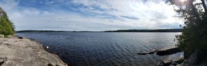 Commanding view of Friday Bay