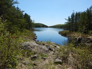 View from Vern landing