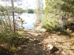 Brule Lake landing