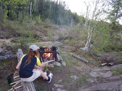 tending the fire