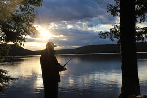 fishing from shore