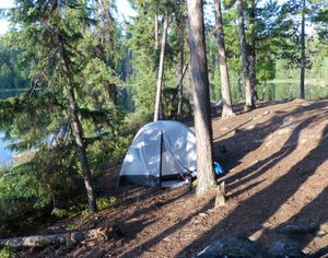 Sarah Lake campsite