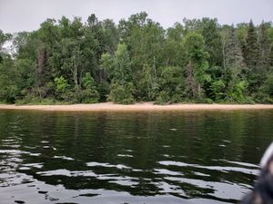 Two hundred feet of beachfront property