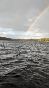 Rainbow on Burntside