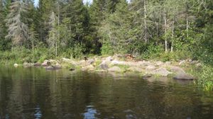 Cross Bay - Rib south landing