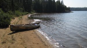 Frost Lake sandy beach