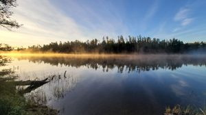 Sunrise on Lake One