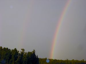 Double rainbow