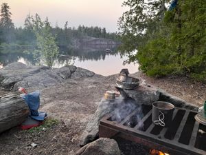 Fishdance hearth and view