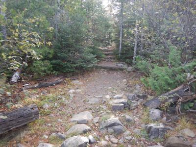 Steps near West Pike