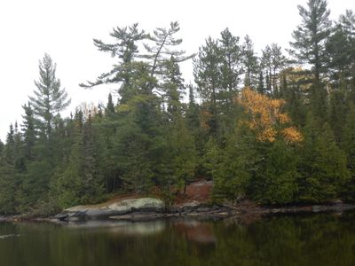 John campsite #747 from the lake