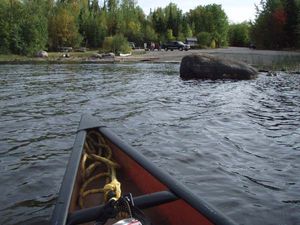 Fall Lake (EP24) landing