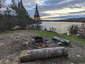 fire pit view