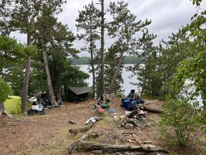 Carp Lake Island site