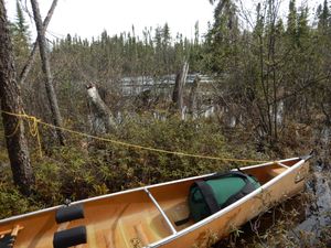 Flooded landing