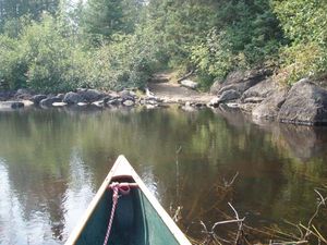 Isabella R - 1st port downstream from Rice Lake - east end